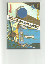 2004 BOWMAN DRAFT DAY SELECTIONS RELICS #DJRW ROY WILLIAMS   JSY
