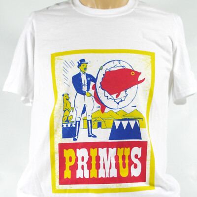 Primus Punk Rock Hardcore Metal Weiß Unisex T-Shirt S-3XL