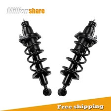 Rear Complete Shocks Struts W/ Coil Spring For 2001-05 Honda Civic 1.7L L4