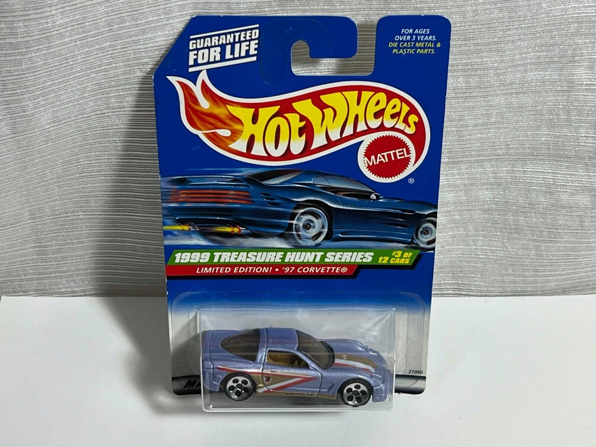 Hot Wheels Treasure Hunt 97 Corvette Factory Sealed | eBay