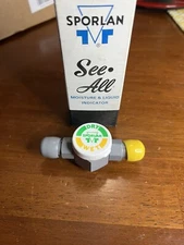 SA-13 SPORLAN SEE ALL MOISTURE & LIQUID INDICATOR 3/8"SAE Flare