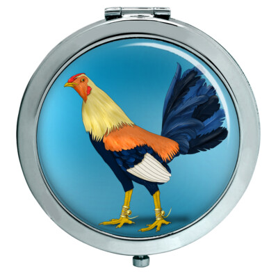 Spurred Gamecock Compact Mirror