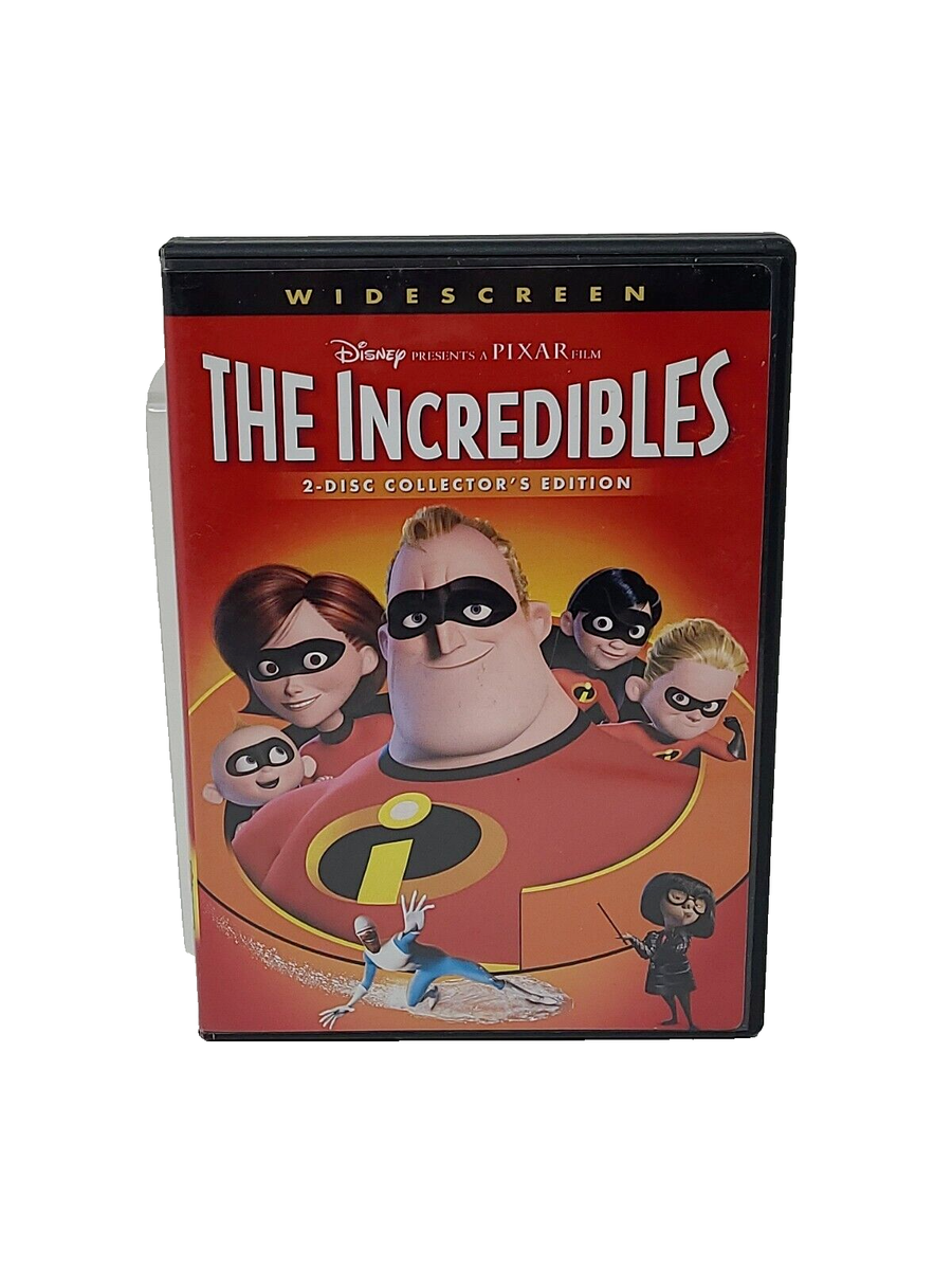 Disney Pixar The Incredibles (DVD, Widescreen) 2 Disc Collector's