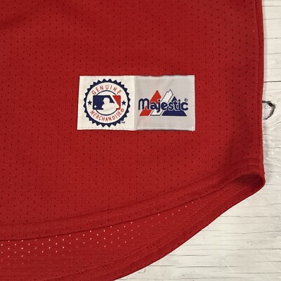 Vintage 90s MLB Mark Mcgwire Majestic St Louis Cardinals Sewn