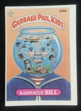 1987 Topps Garbage Pail Kids Series 9 Barnacle Bill #349b (C)