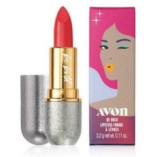 Avon Be Bold Lipstick RULE IN RED Creamy Matte Finish NIB SHIPS OUT NEXT DAY