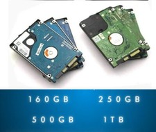HDD 2.5" SATA Hard Drive Laptop With Windows 10 Pre-Loaded