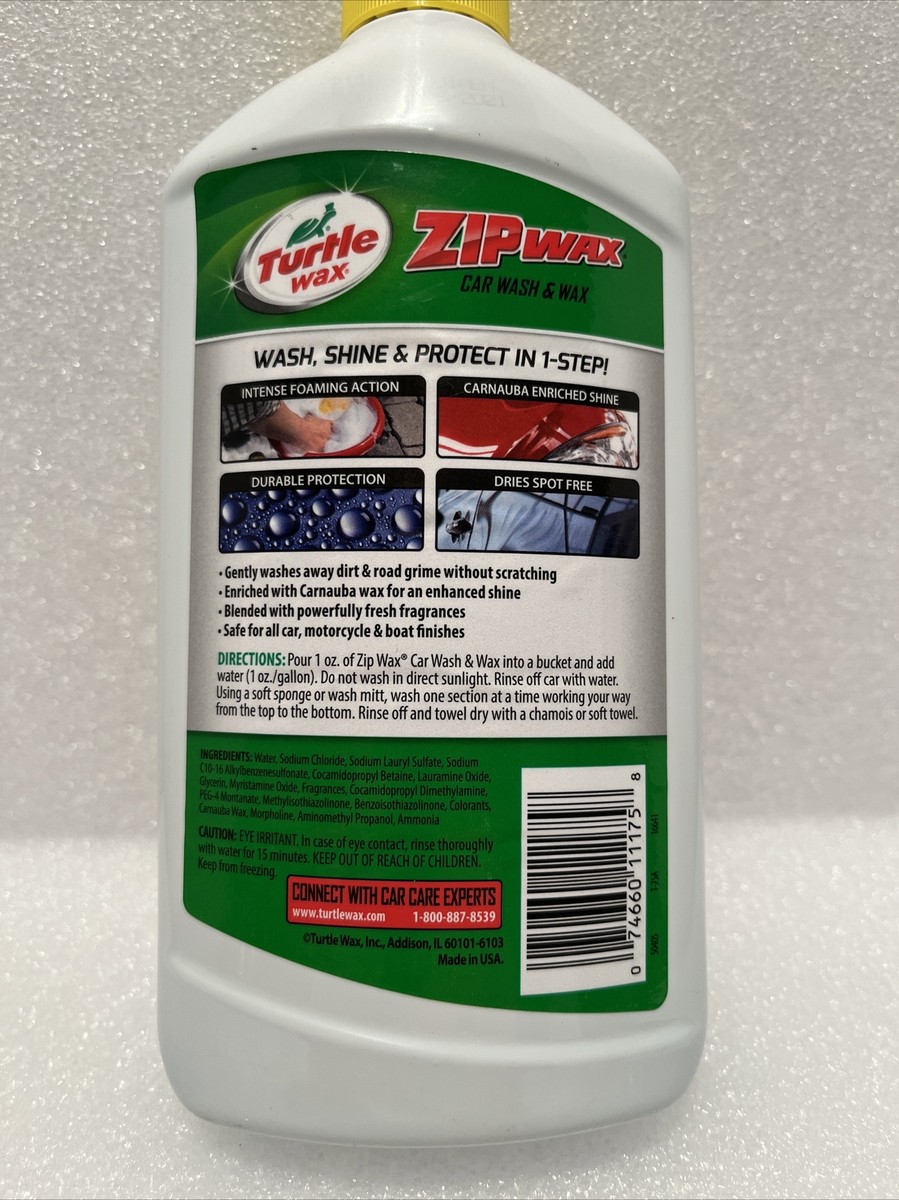 Turtle Wax Zip Wax Car Wash and Wax 16 oz. T-75A | eBay