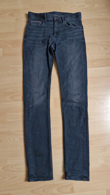 Tommy Hilfiger Jeans W31 L34 Bleeker Stretch slim fit schwarz