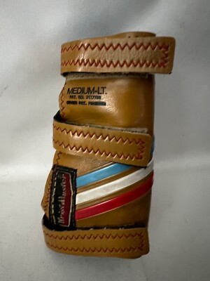 Vintage Wrist Master Medium LT LEFT Wrist Brace Bowling Glove Retro