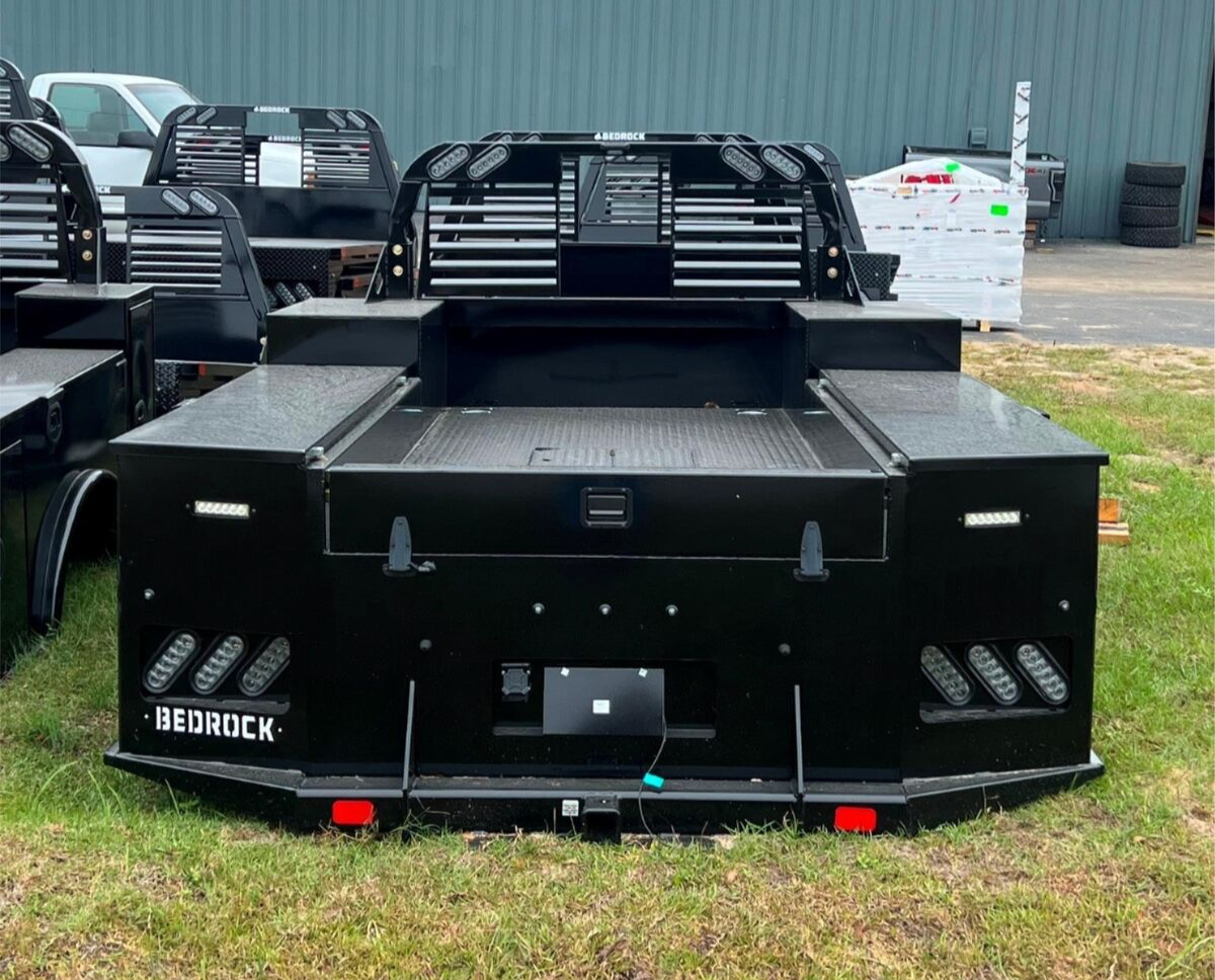 New Bedrock Truck Bed Fits '99'23 Cab & Chassis 60” Cab To Axle Dual