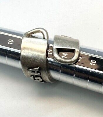 Balenciaga Gourmette Ring Silver Color Japan Size 13 = US Balenciaga Gourmette Ring Silver Color Japan Size 13 = US