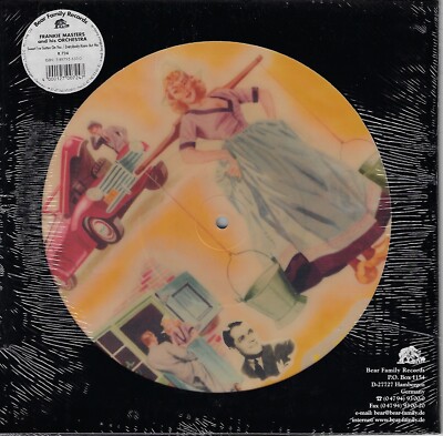 FRANKIE MASTERS SWEET I'VE GOTTEN ON YOU 10'' VINYL SEALED BEAR FAMILY IMPORT