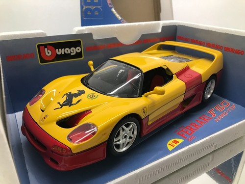 BBURAGO 3362 FERRARI F50 HARDTOP - 50 YEAR -very rare 1:18 - HIGH QUALITY IN BOX - Bild 10 von 13