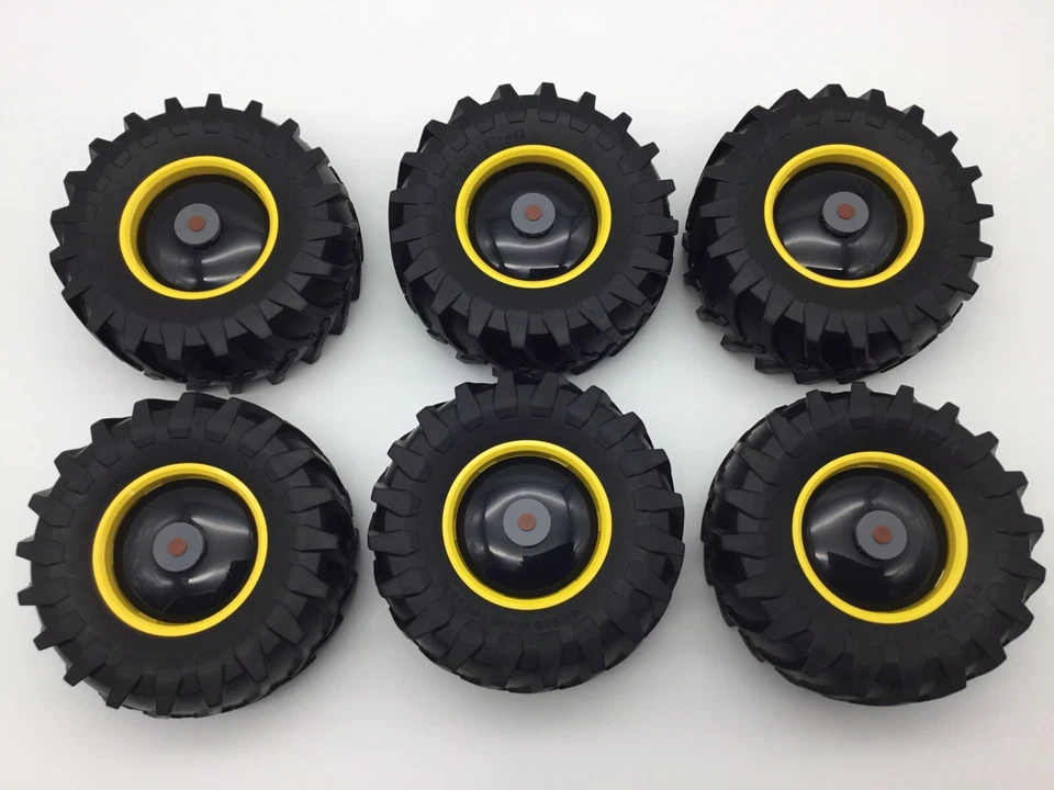 6x LEGO® Technic Reifen 107x44R 42070 6x6 Technik 42099 42054 Claas Wheel MOC - Bild 2 von 4