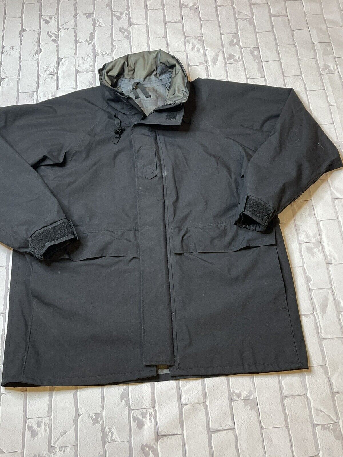 US Navy Black GoreTex Cold Weather Parka Waterproof Jacket