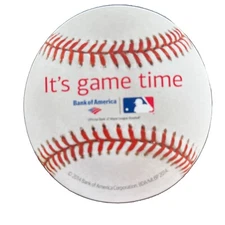 2014 Bank of America Advertise MLB Baseball Refrigerator Fridge Rubber Magnet