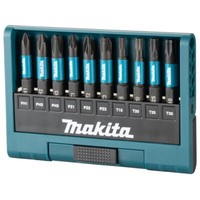 Makita Impact Black Bit Set Ph Pz T 10 Teilig 50 Mm E-12011