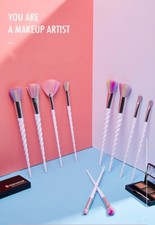 Colorful make up Brush set 10 Pcs