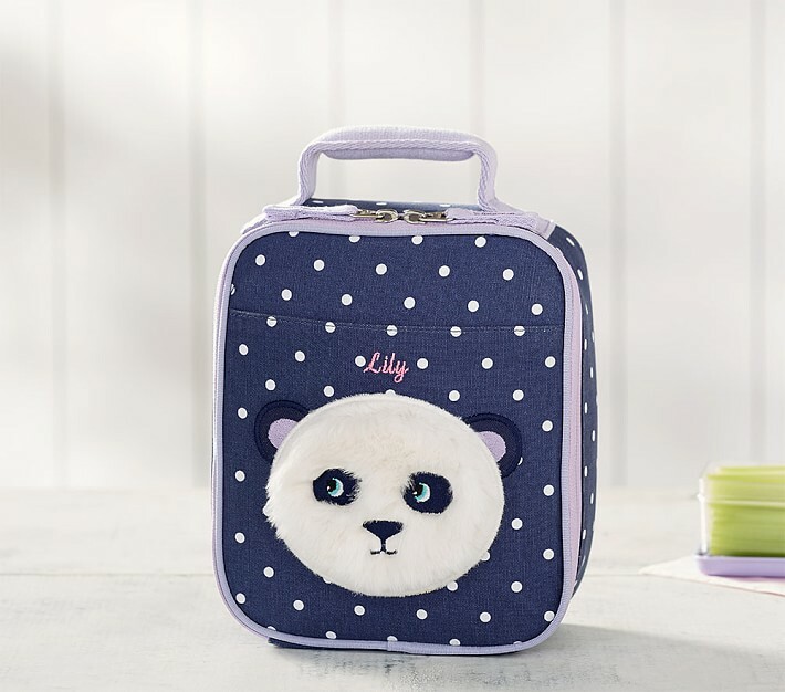 PONY Borsa scuola ceramica fienile Disney LUNCH BOX principessa panda dot regalo ragazza viaggio.