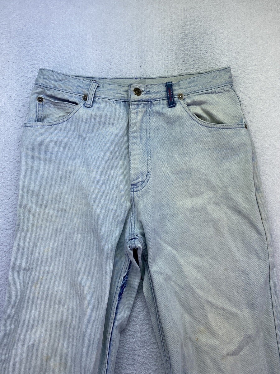 Vintage Levis 840 Mens Size Actual 31x32* Distressed Stain Vintage Levis 840 Mens Size Actual 31x32* Distressed Stain