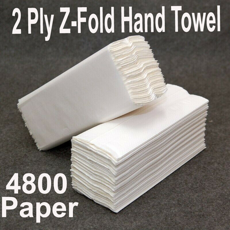 4800 Paper Hand Towels Z fold tissues Multi Fold Premium Quality