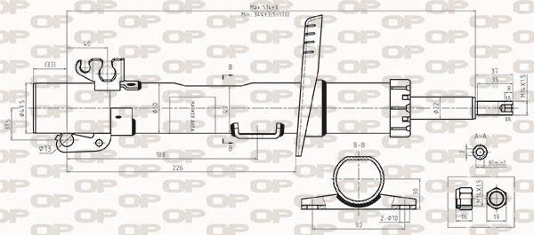 Amortisseur avant Seat Ibiza IV 1.2 1.6 tdi suspension Volkswagen Polo 5
