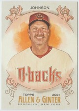 2021 Topps Allen and Ginter #54 Randy Johnson