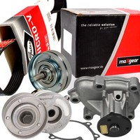 Gates 6PK1590 Keilrippenriemen-Satz + Spanner Wapu FüR Opel Astra G