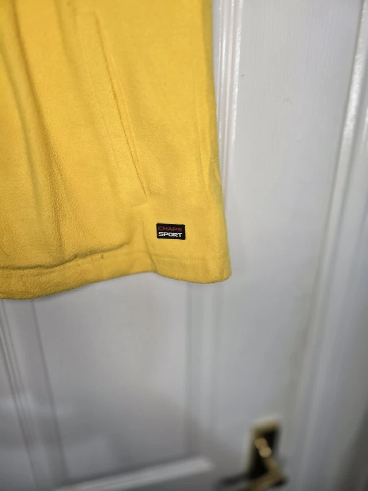 CHAPS Fleece Gilet Yellow Womens S - Image 2 of 4