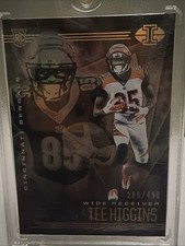 2020 Panini Illusions - Tee Higgins #21 Trophy Collection Orange (RC)