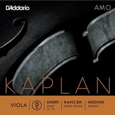 D'Addario Kaplan Amo Series Viola D String 14 in., Medium