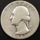 1932 S Washington Quarter! First year of the series!