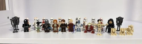 LEGO Star Wars Minifigure Lot - 30 Minifigures From Various Sets + Accessories