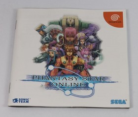 Phantasy Star Online (Japan NTSC &ndash; NOT FOR UK CONSOLES) (Dreamcast)