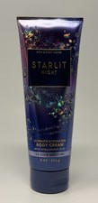 NEW Bath  Body Works Starlit Night Hydration Body Cream Lotion 8oz