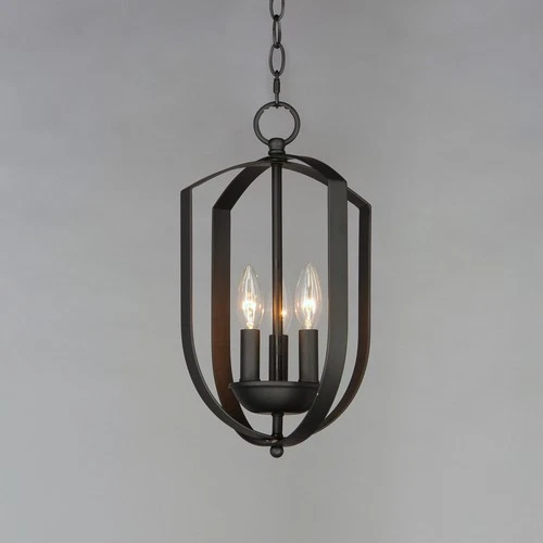 Maxim 10033 Provident 3 Light 10"W Taper Candle Mini Pendant - Picture 12 of 14