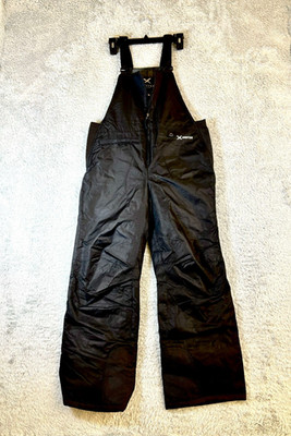 Arctix Essential Unisex Black Insulated Snow Bib Overalls Size L