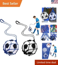 Lightweight Football Kick Trainer Net - Perfect for Solo Practice Enthusiasts