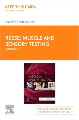 Muskel- und Sensortests Elsevier eBook auf Vitalsource (Einzelhandelszugangskarte) von