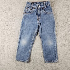 Levis 550 Jeans Boys Slim 5 Orange Tab Classic Five Pocket Kids Pants Denim