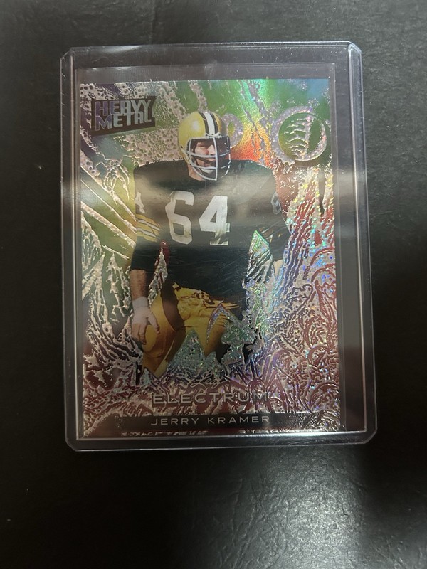 2024 Leaf Electrum Heavy Metal Jerry Kramer #HMB-13 Tie-Dye Silver Board /25