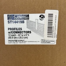 NEW Woodland Scenics #ST14419B SubTerrain System Profile Board Bulk Pack 24”x8”