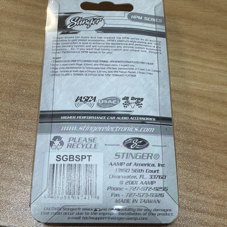 Stinger SGBSPT 8 Gauge Barrier Spade Terminal - Image 3 of 3