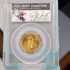 2013 $10 Gold Eagle PCGS MS70 1/4 oz .999 Gold U.S Mint Director Philip Diehl #7