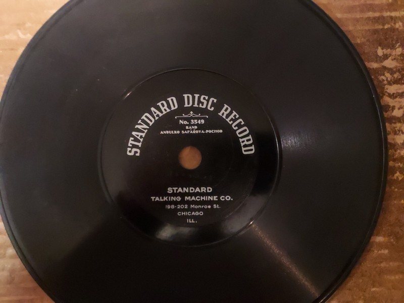 Early 1900s  STANDARD DISC 1-Sided 78/BAND (Prince's Military Band)