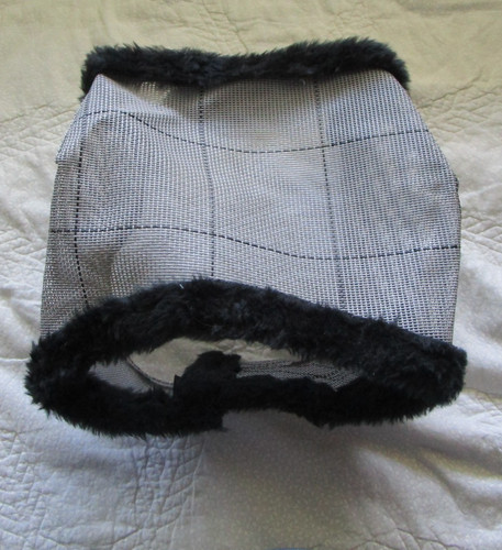 FARNAM SUPERMASK FOAL/PONY BLACK TRIM FLY MASK