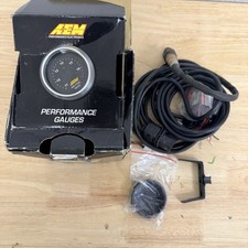 Genuine Aem 35-8460 Wideband Gauge Controller Afr Air Fuel Ratio