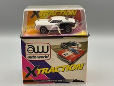 AW XTRACTION ULTRA-G Slot Car, DODGE CHALLENGER CONCEPT, White/Black HEMI - NEW