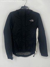 The North Face Women's Black/White Hooded Jacket Sz S